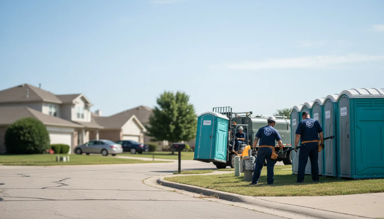 Porta Potty Rental in Gettysburg, OH near me